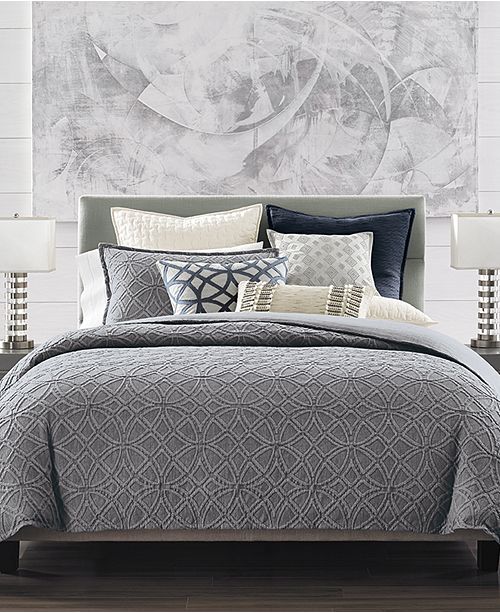 Hotel Collection Connection Indigo Duvet Covers Created For Macy S