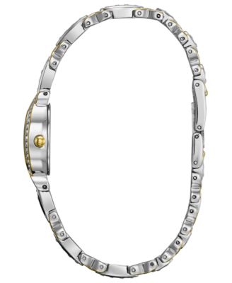 Ladies\' Oval Bulova Crystal Watch (Model: 98L005) Women main image 2