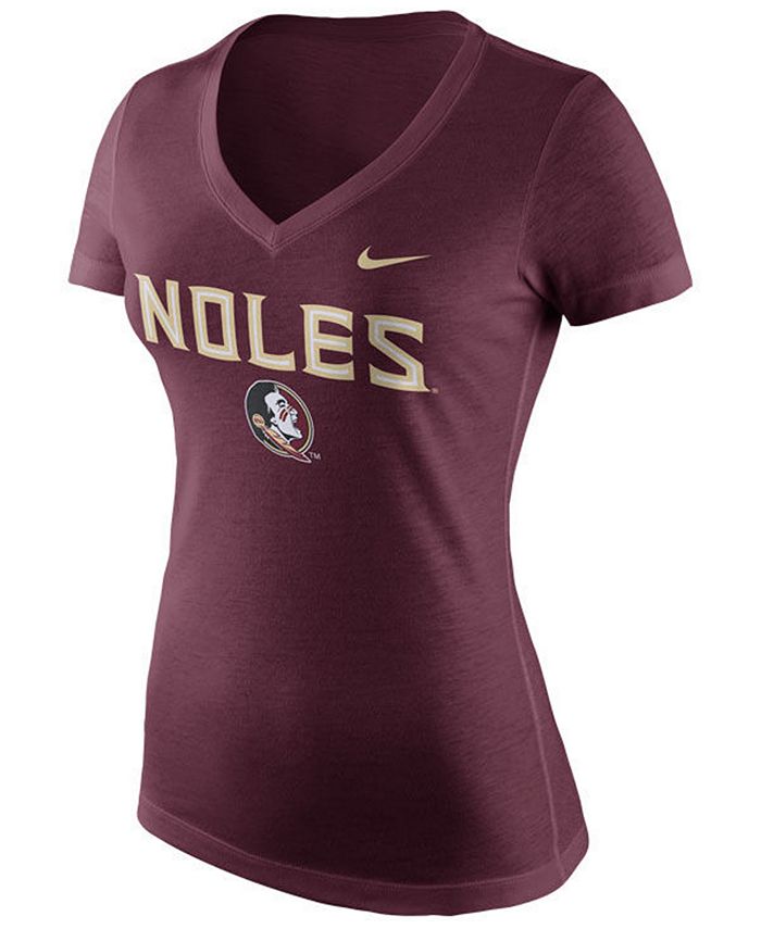 Nike Women's Florida State Seminoles Local Phrase V T-Shirt - Macy's