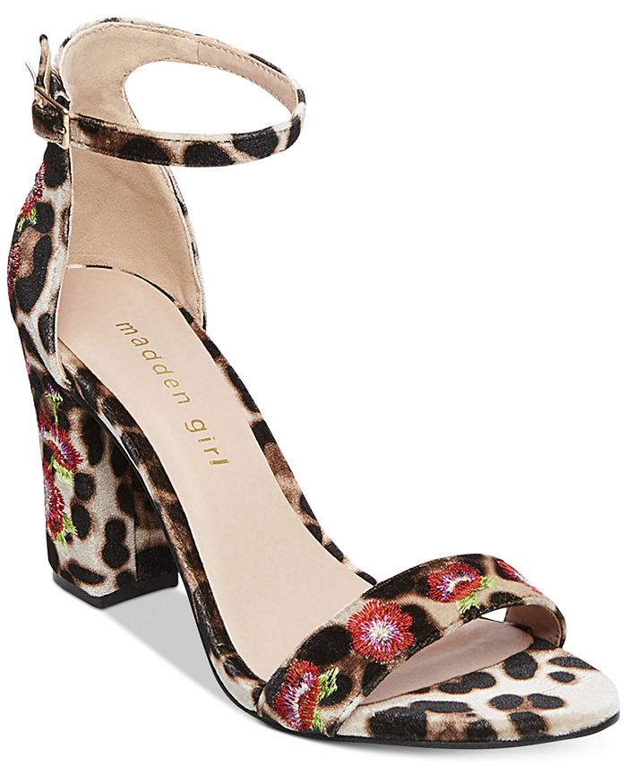 Madden girl clearance leopard heels