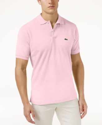 pink polo shirt lacoste