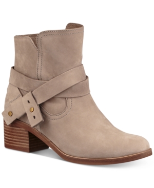 ugg block heel booties