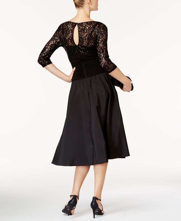 Jessica Howard Sequined Fit & Flare Dress - Macy's