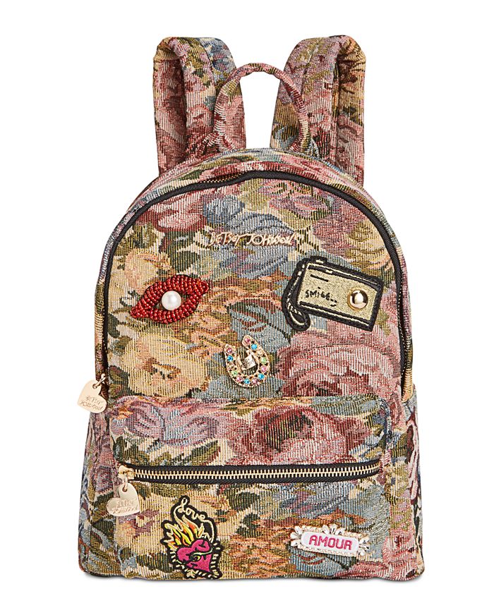 Betsey Johnson Brocade Small Backpack Macy s