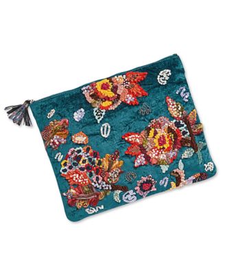 steve madden floral clutch