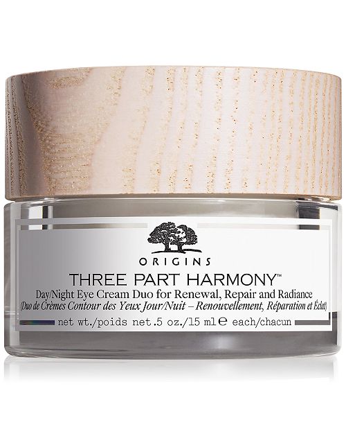 Origins Three Part Harmony Day Night Eye Cream Duo For Renewal