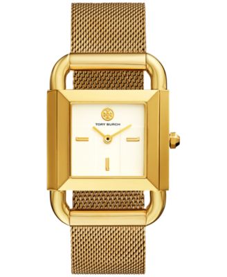 tory burch gold watch