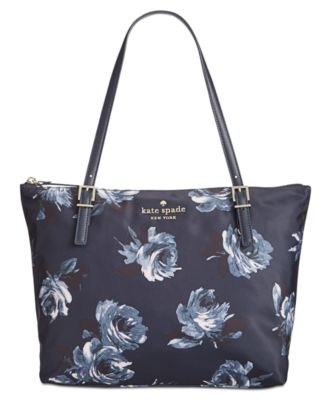 kate spade new york Watson Lane Night Rose Maya Small Tote ...