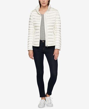 Tommy Hilfiger Packable Hooded Puffer Jacket, Created for Macy's ...