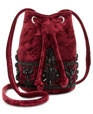 steve madden velvet backpack