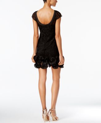 guess black dress macys