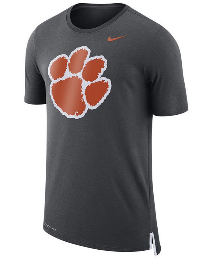Nike Men's Clemson Tigers Meshback Travel T-Shirt - Macy's