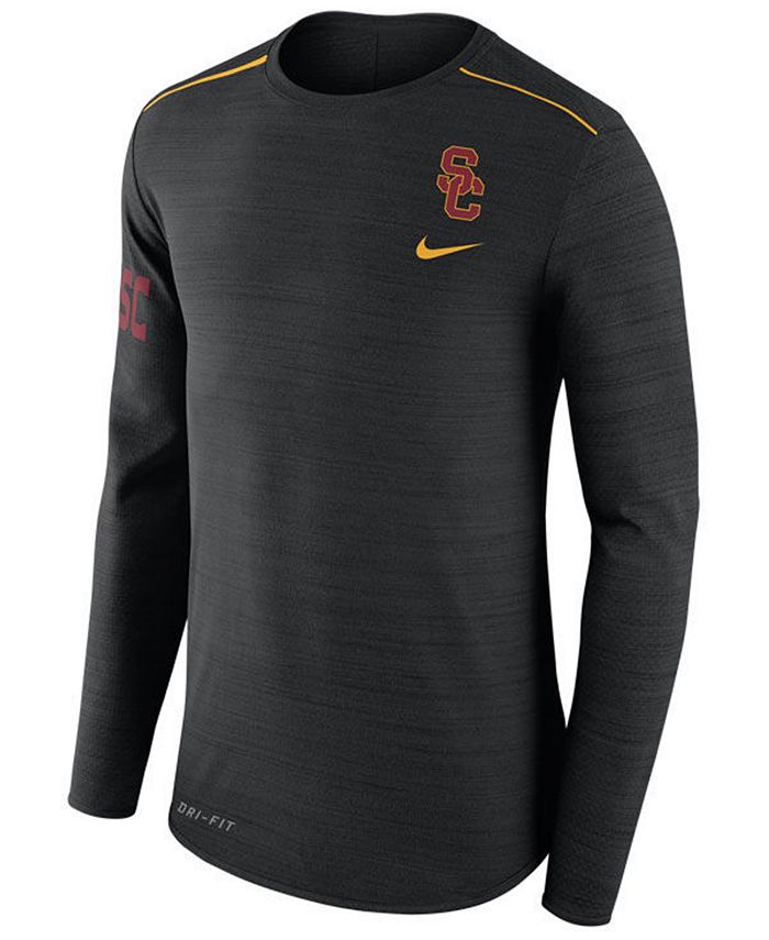Nike Men's USC Trojans Dri-Fit Breathe Long Sleeve T-Shirt & Reviews ...