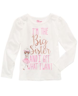 macy's big sister shirt