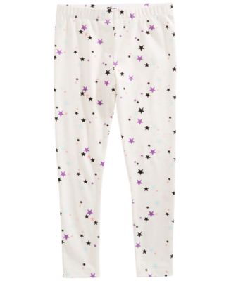 Epic Threads - Star-Print Leggings, Toddler & Little Girls (2T-6X)