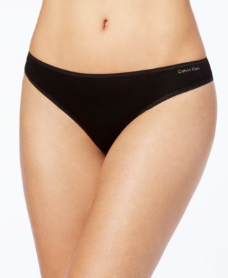 calvin klein form cotton thong