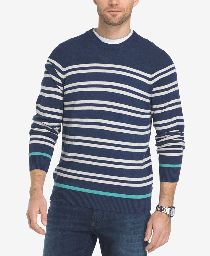 IZOD Men's Stripe Sweater - Macy's
