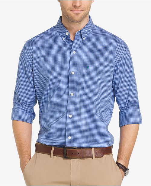 IZOD Men's Advantage Sport Flex NonIron Check Shirt & Reviews Casual