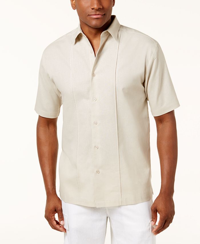 Cubavera Men's Embroidered Shirt & Reviews - Casual Button-Down Shirts ...
