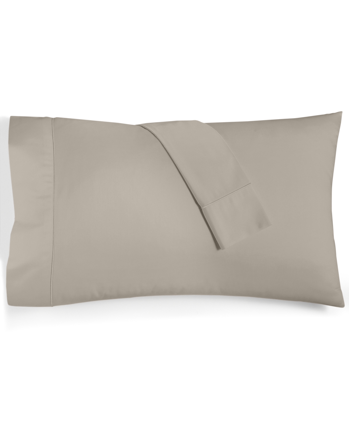 Shop Charter Club Sleep Luxe 800 Thread Count 100% Cotton Pillowcase Pair, Standard, Created For Macy's In Silver
