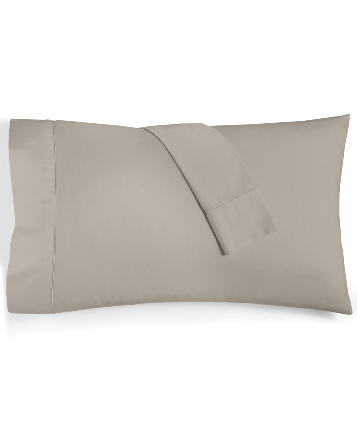 Charter Club Sleep Luxe 800 Thread Count 100% Cotton Pillowcase Pair, Standard, Exclusively At Macy's In Silver