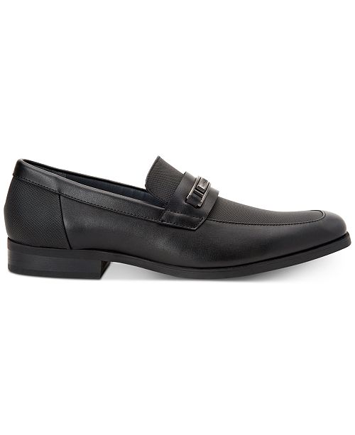 Calvin Klein Men's Jameson Soft Leather Loafers & Reviews - All Men's ...
