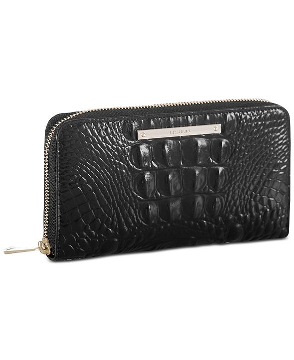 Brahmin Suri Melbourne Embossed Leather Wallet & Reviews - Handbags & Accessories - Macy&#39;s