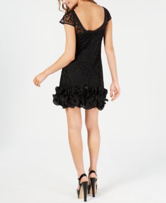 guess lace dress macy's