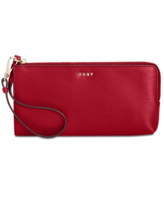 dkny wristlet purse