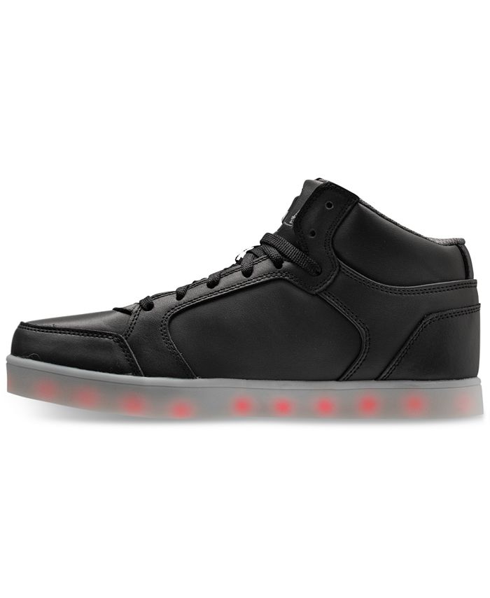 Skechers Unisex Energy Lights Mid Light Up Casual Sneakers from