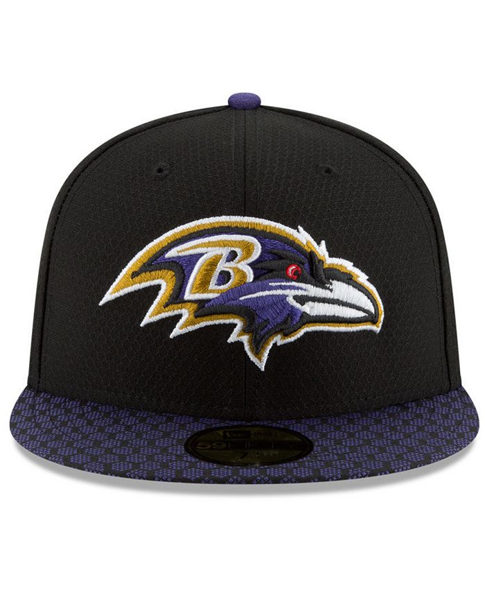 New Era Boys' Baltimore Ravens Sideline 59FIFTY Fitted Cap - Macy's