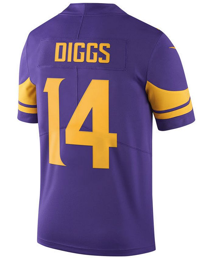 Men's Nike Stefon Diggs Purple Minnesota Vikings Game - Jersey