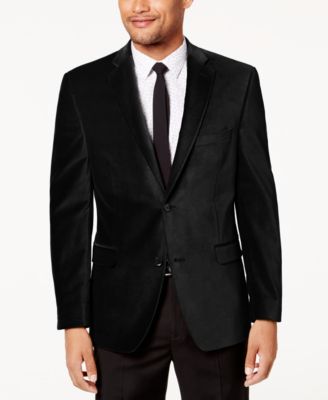 black velvet sport coat