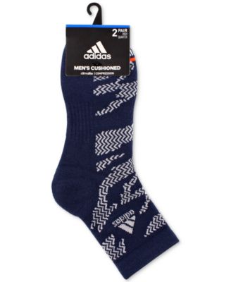 adidas men's high quarter sock