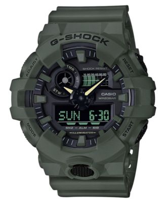 g shock dark green