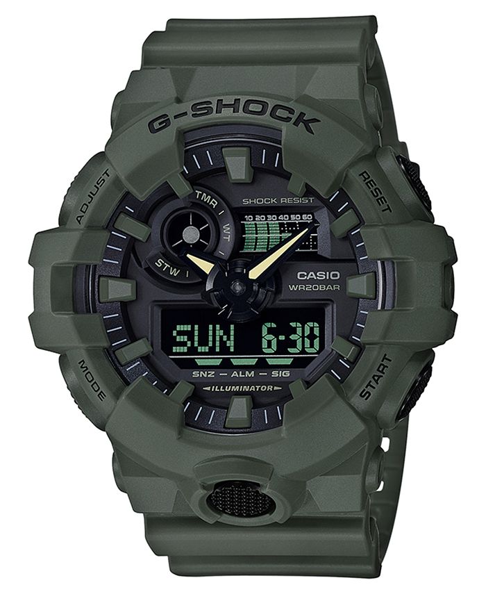 Macys mens g top shock watches