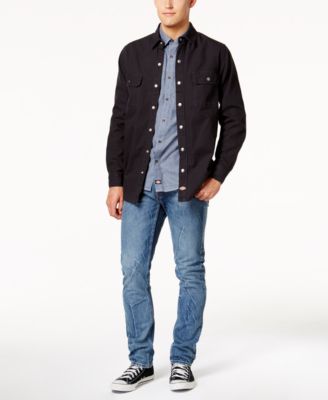 Dickies - Men's Flannel-Lined Duck Shirt