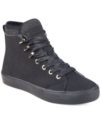 Tommy Hilfiger - Tadzia Lace-Up High-Top Sneakers