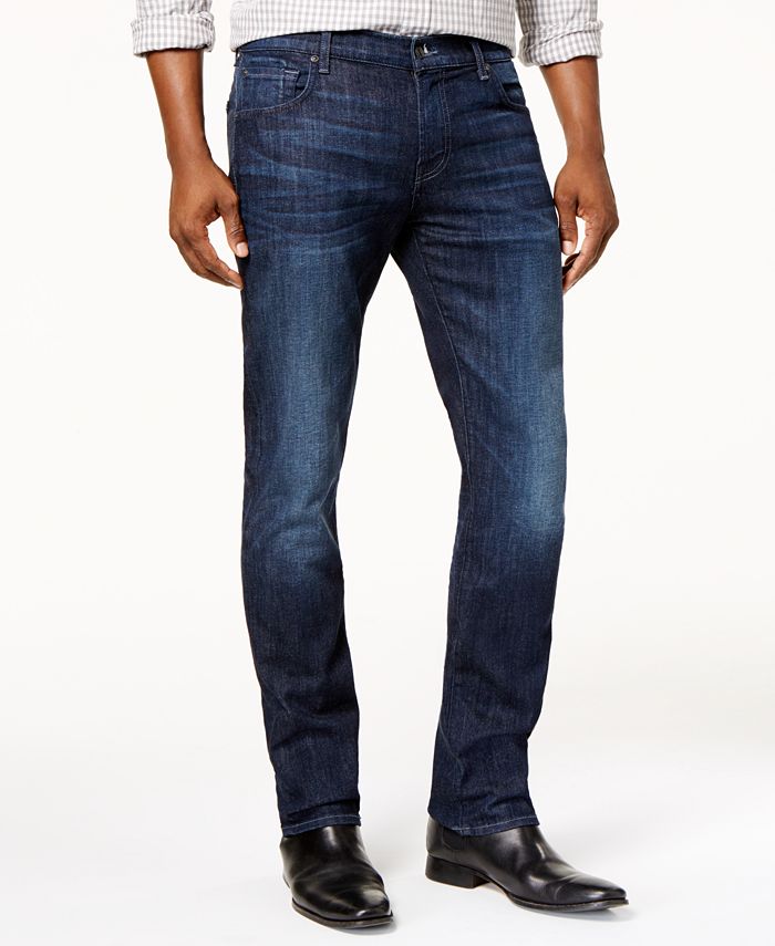 7 For All Mankind Men's Bening Stretch Straight fit Jeans & Reviews ...