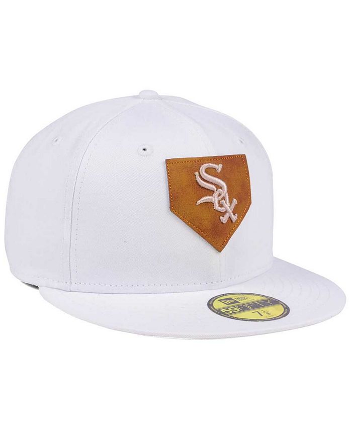 New Era Chicago White Sox The Logo of Leather 59FIFTY Cap & Reviews ...