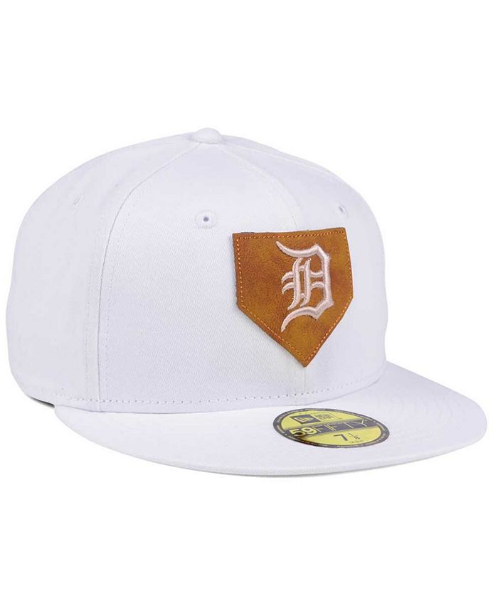 New Era Detroit Tigers The Logo of Leather 59FIFTY Cap - Macy's