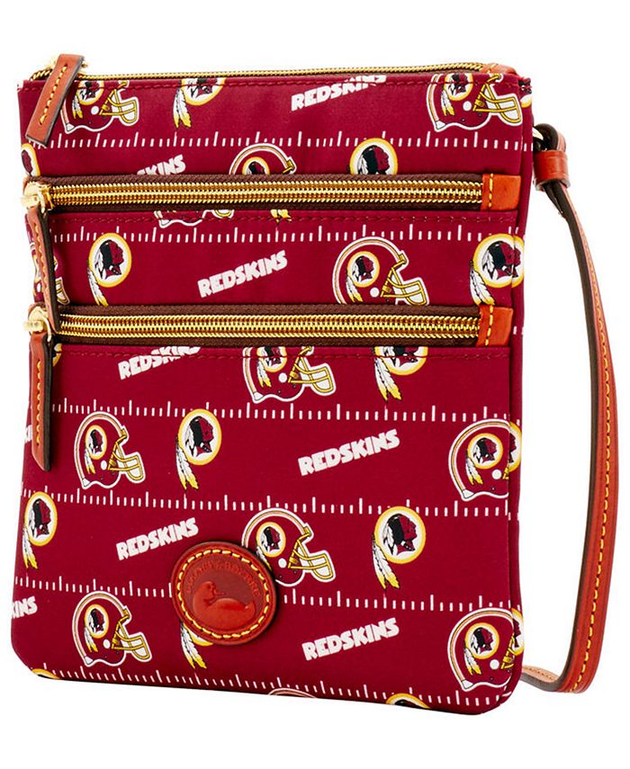 Dooney & Bourke Washington Redskins Nylon Triple Zip Crossbody Macy's