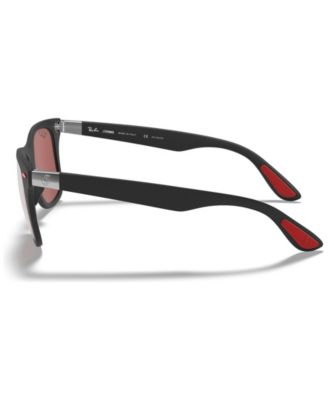 Men's Polarized Sunglasses, RB4195M Scuderia Ferrari Collection 52