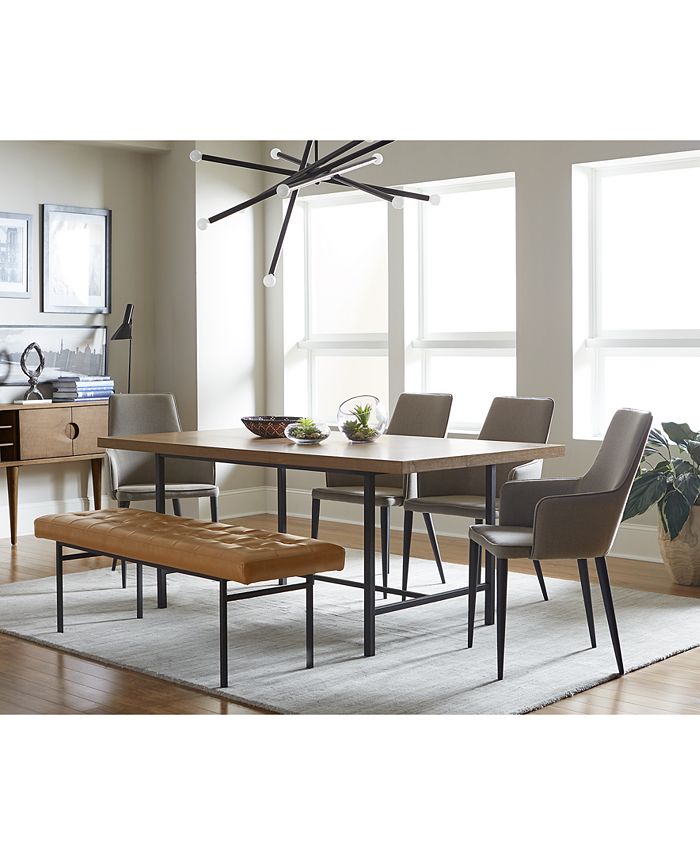 Furniture CLOSEOUT! Selena Dining Furniture, 3Pc. Set (Dining Table