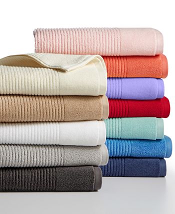 Martha Stewart Collection - Quick Dry Reversible Bath Towel Collection