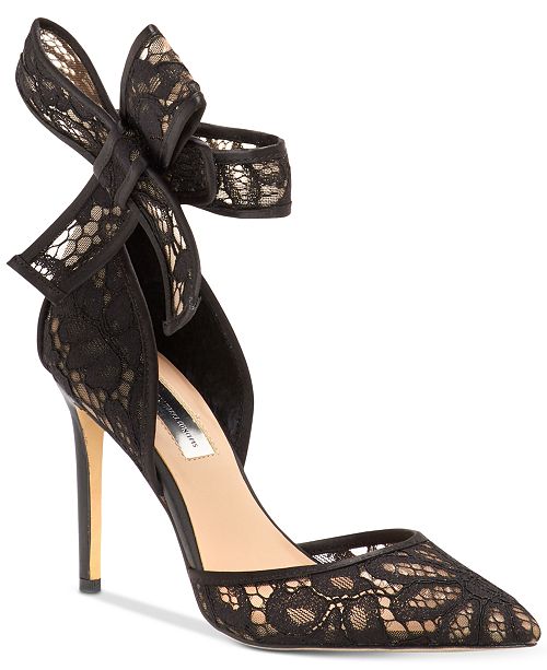 pumps with bow on top