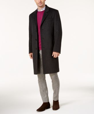 michael kors men's madison overcoat