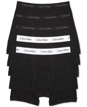 Calvin Klein Men's 5-Pack Cotton Classic Boxer Briefs