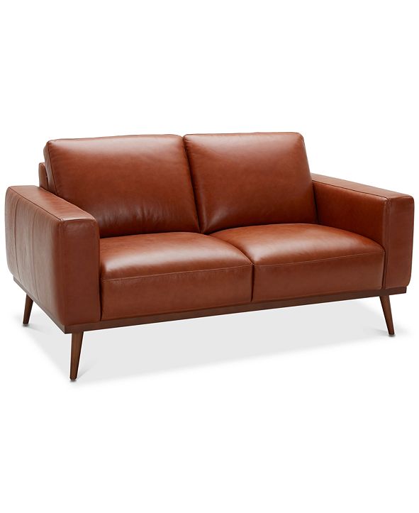 Furniture Marsilla Leather Sofa Collection, Created for Macy's & Reviews - Furniture - Macy's