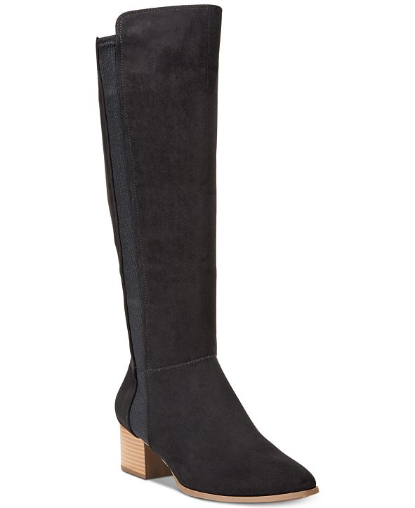 Style & Co Finnly Tall Boots, Created for Macy&#39;s & Reviews - Boots & Booties - Shoes - Macy&#39;s